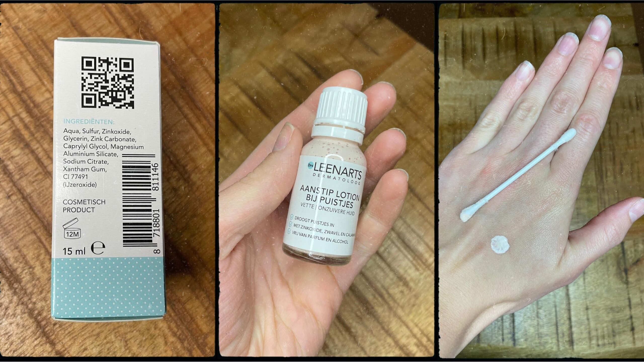 review drs leenarts aanstip lotion bij puistjes