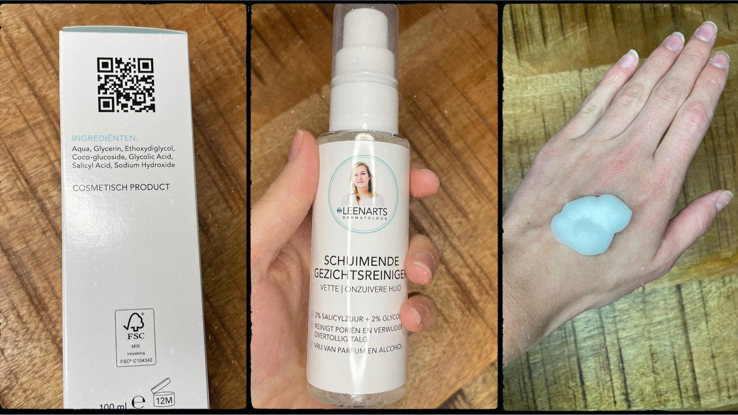 review drs leenarts schuimende gezichtsreiniger