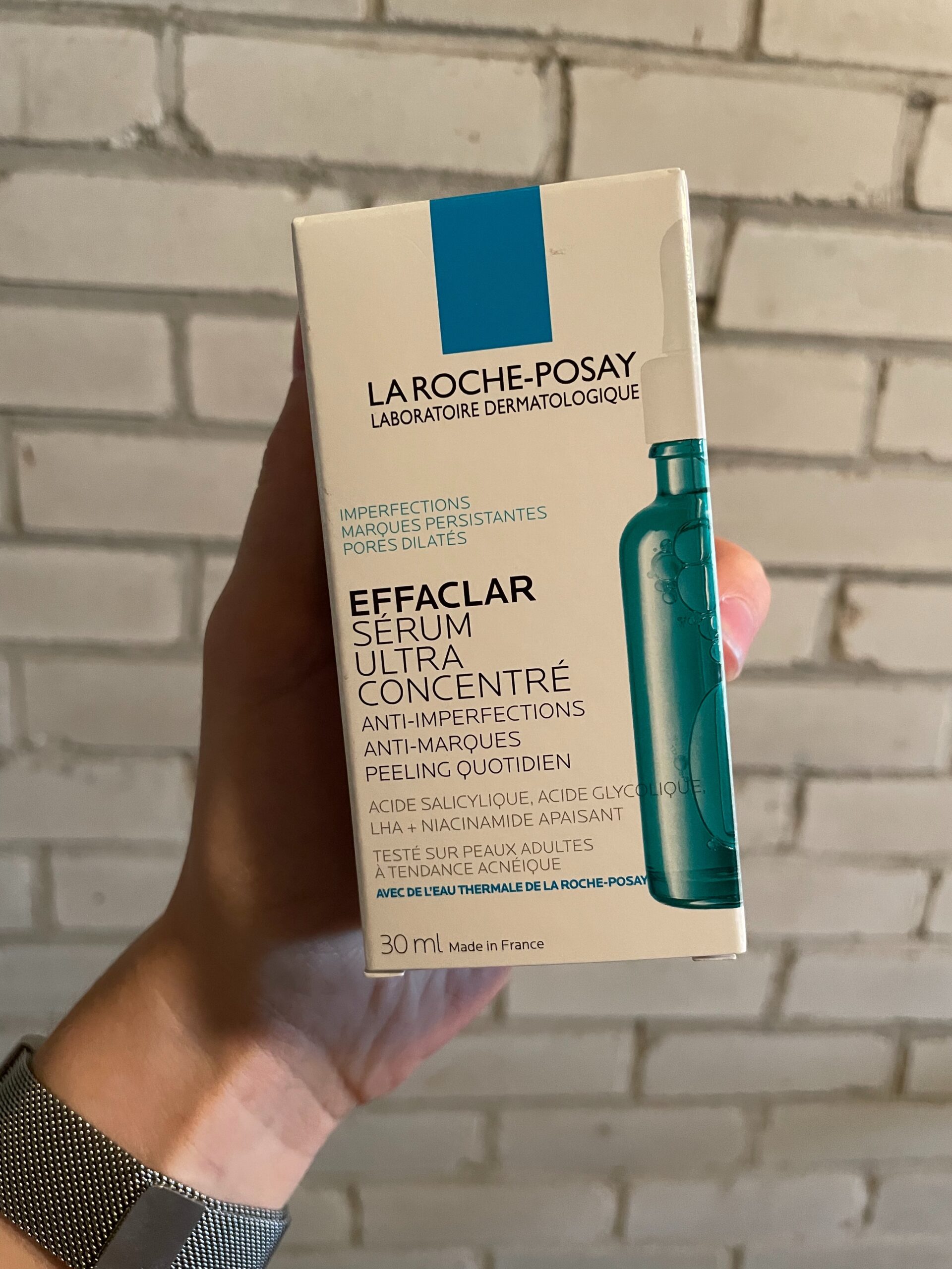 review la roche posay effaclar serum
